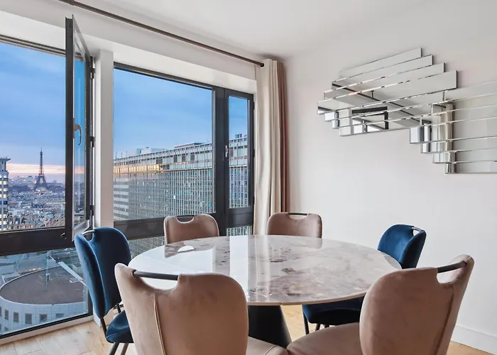 アパート Luxury 75m2 With Eiffel Tower View, Metro 1 Min, Parking *